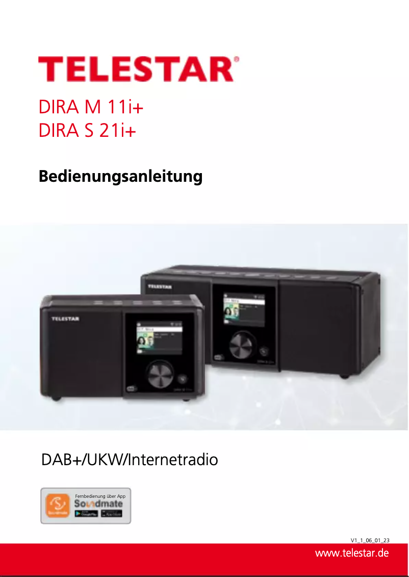 Image de la première page du manuel de l'appareil DIRA M 11i +