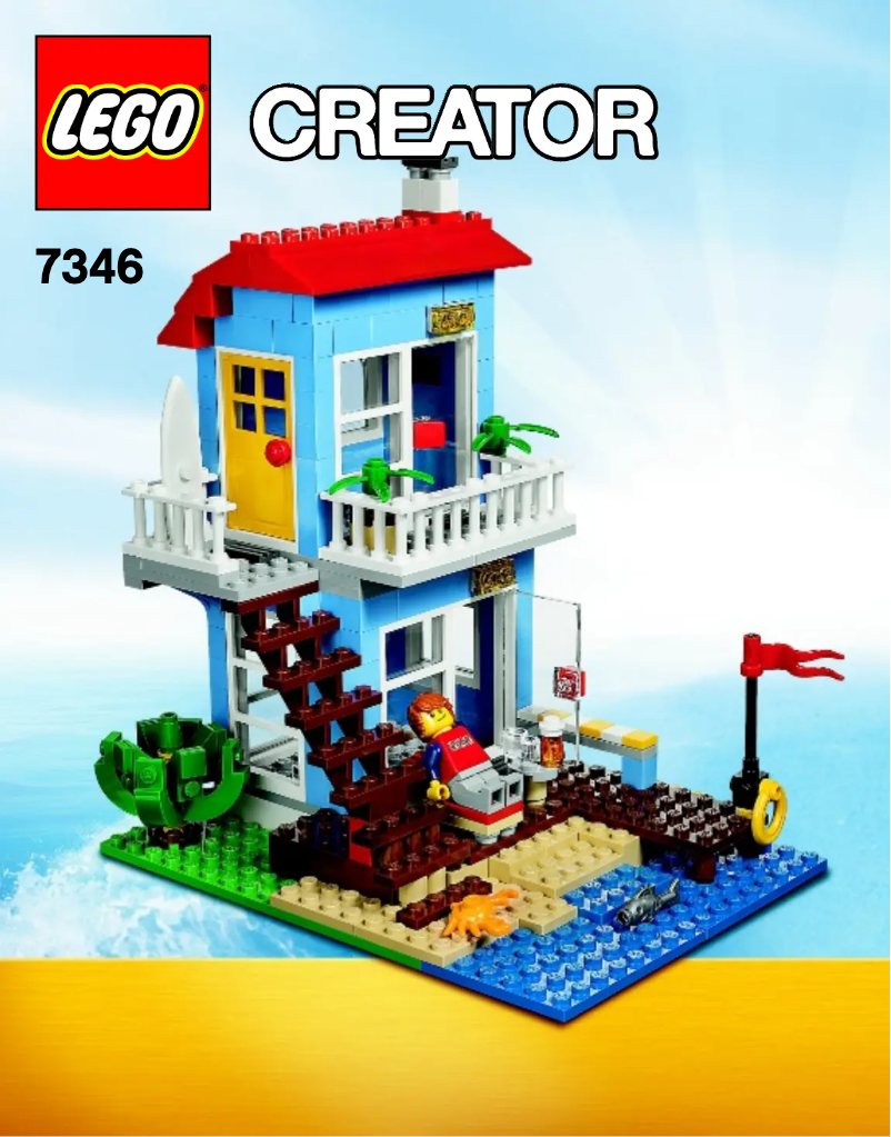 Page n°1 - Manuel utilisateur Lego Seaside House