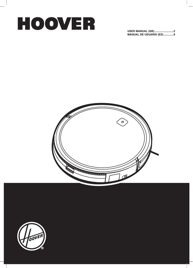 Página 1 del manual Manual de usuario Hoover H-GO 300 HGO310 011