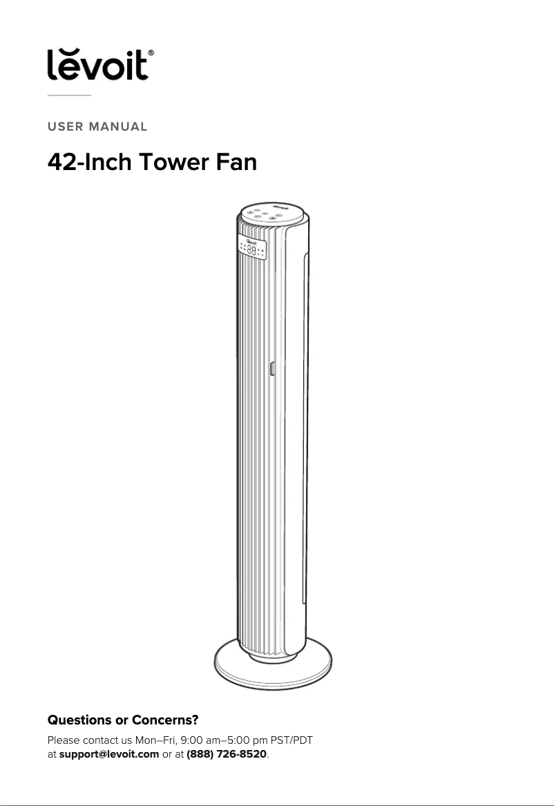 Image de la première page du manuel de l'appareil 42-Inch
