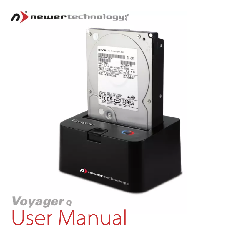 Page n°1 - Manuel utilisateur NewerTech Voyager Q