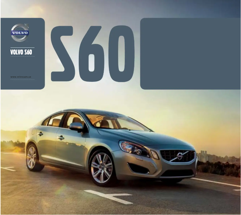 Page 1 de la notice Brochure Volvo S60 (2013)