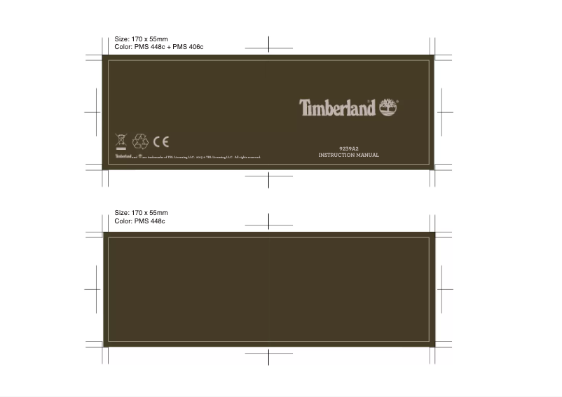Page 1 de la notice Manuel utilisateur Timberland Pelhem TBL.15015