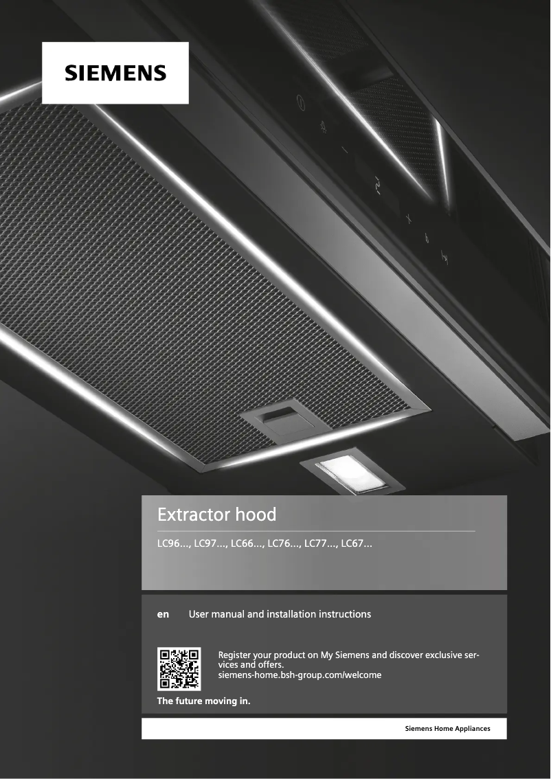 Image de la première page du manuel de l'appareil LC77BHM50B