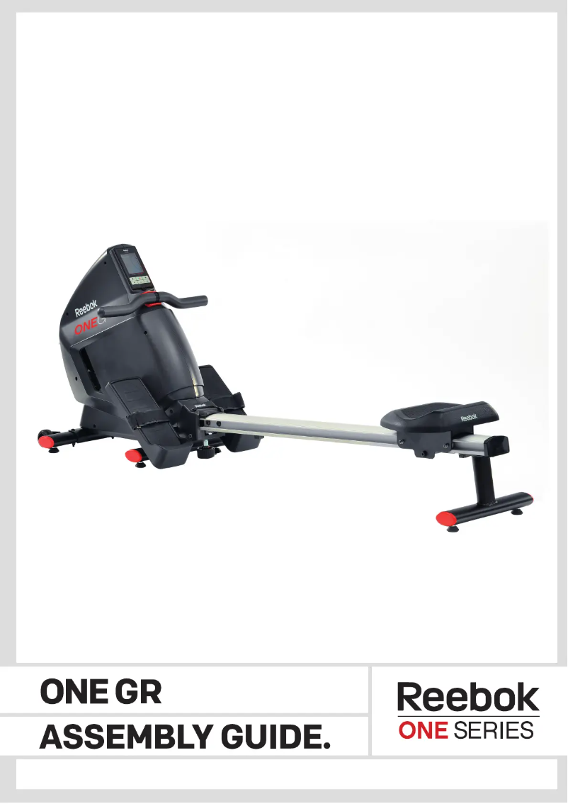 Image de la première page du manuel de l'appareil ONE GR