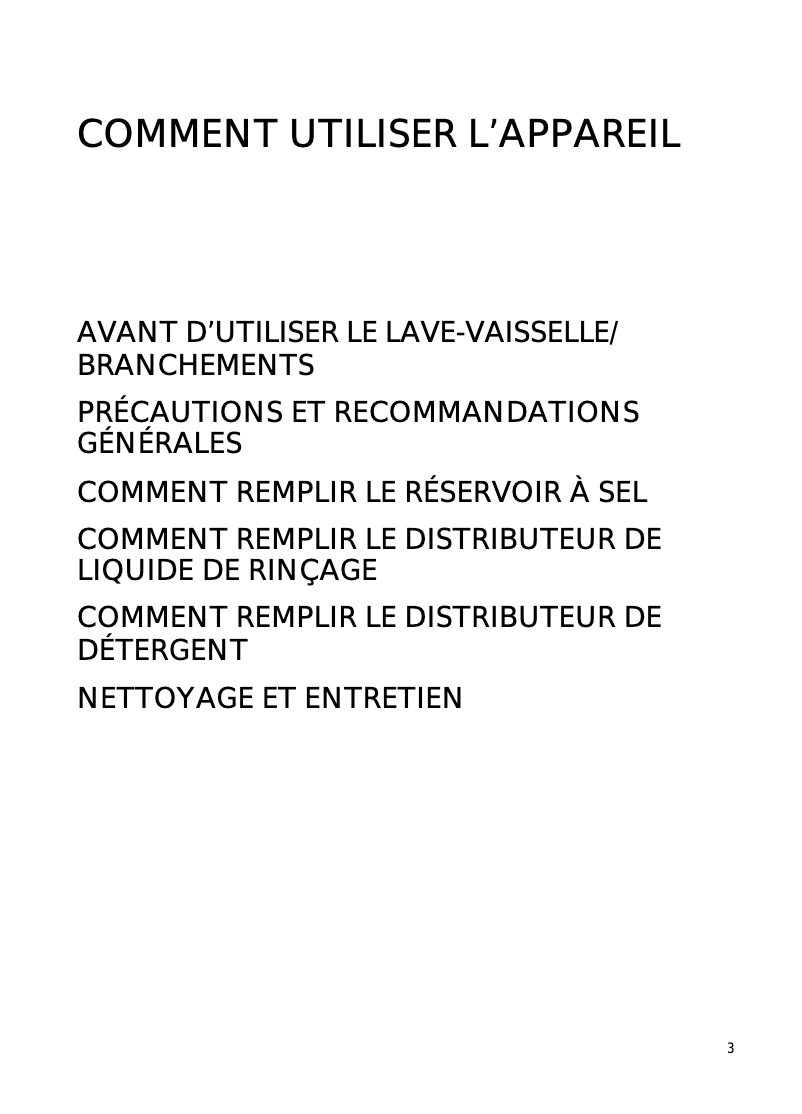 Image de la première page du manuel de l'appareil LVI 60