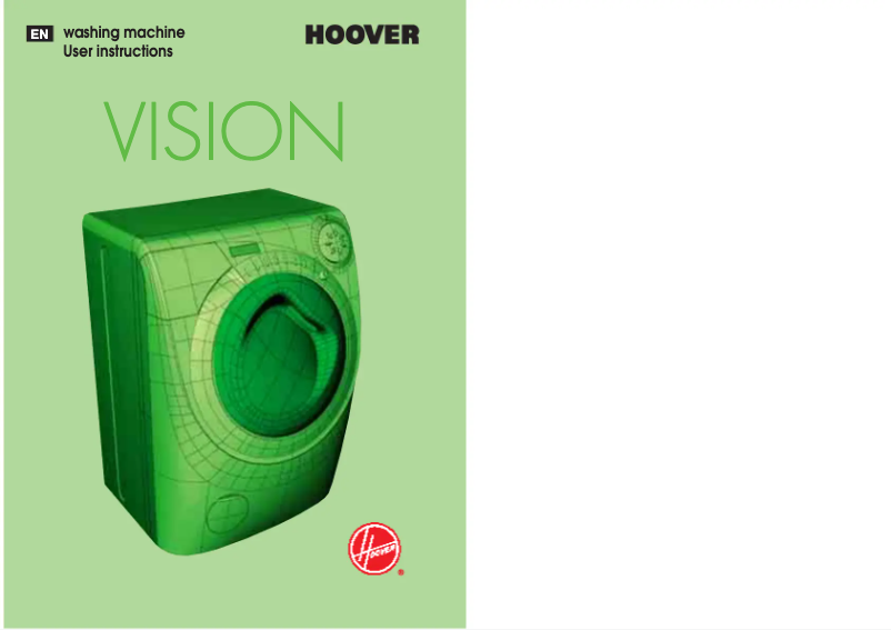 Page n°1 - Manuel utilisateur Hoover HVP 16 UK