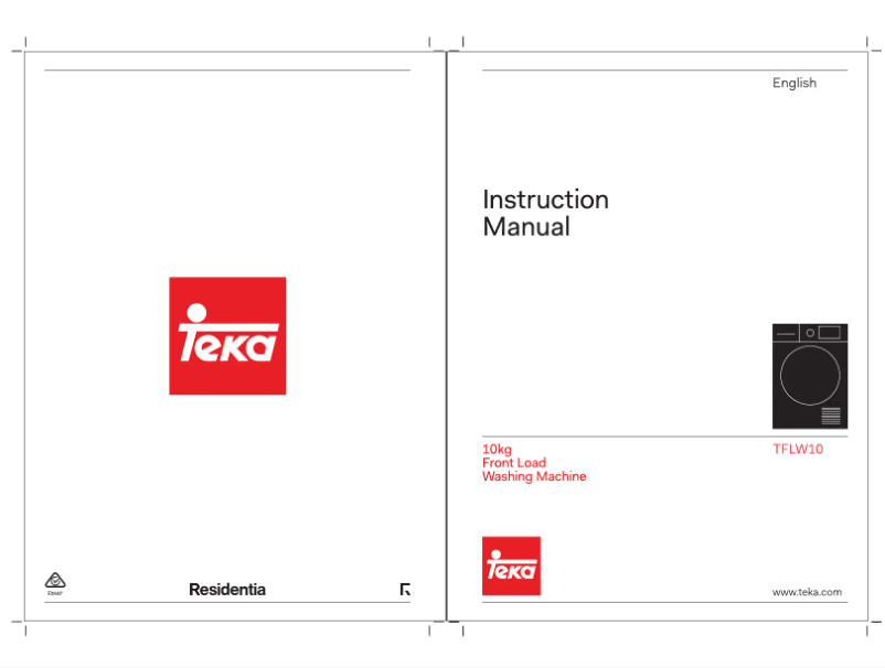 Page n°1 - Manuel utilisateur Teka TFLW10