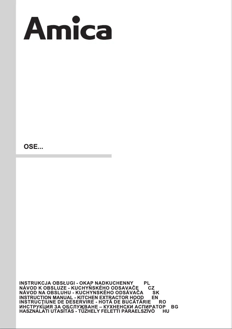 Image de la première page du manuel de l'appareil OSE5111I