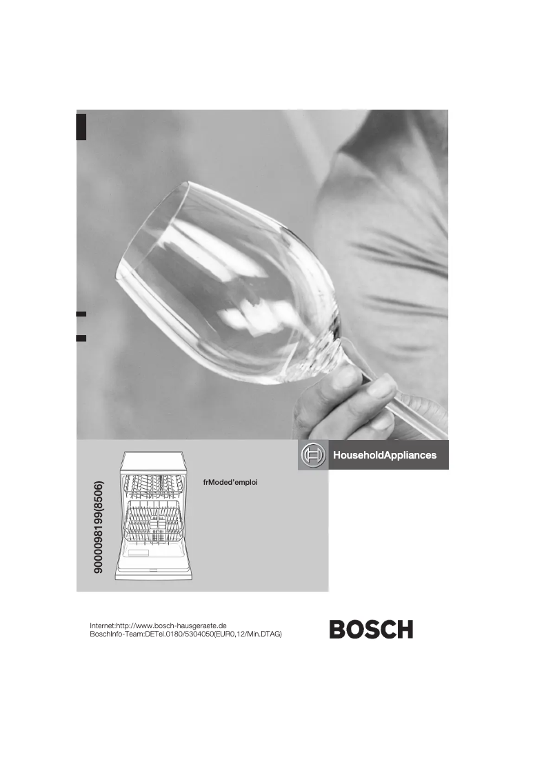 Page 1 de la notice Manuel utilisateur Bosch SGS55E12EU