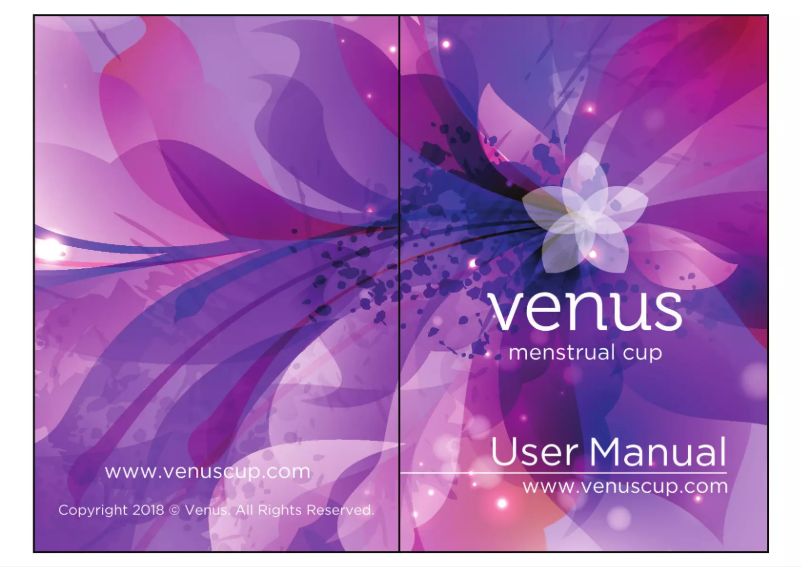 Image de la première page du manuel de l'appareil Menstrual Cup