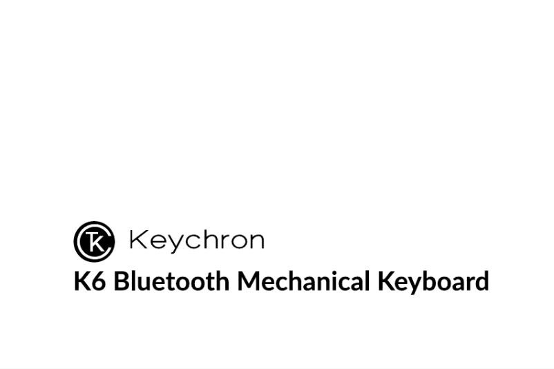 Página 1 del manual Manual de usuario Keychron K6