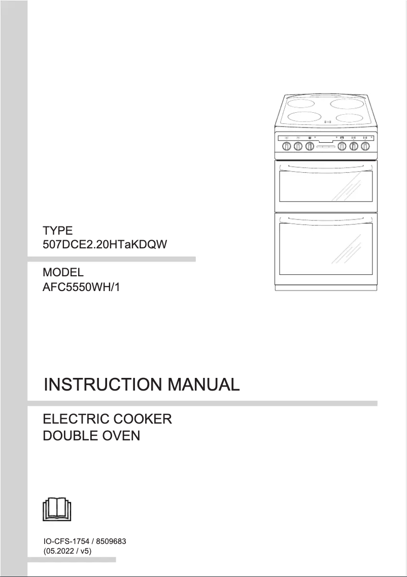 Página 1 del manual Manual de usuario Amica AFC5550WH