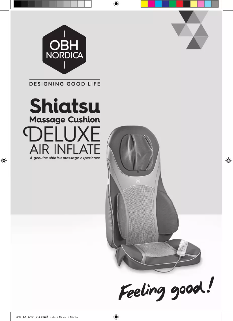 Página 1 del manual Manual de usuario OBH Nordica Deluxe Air Inflate 6095