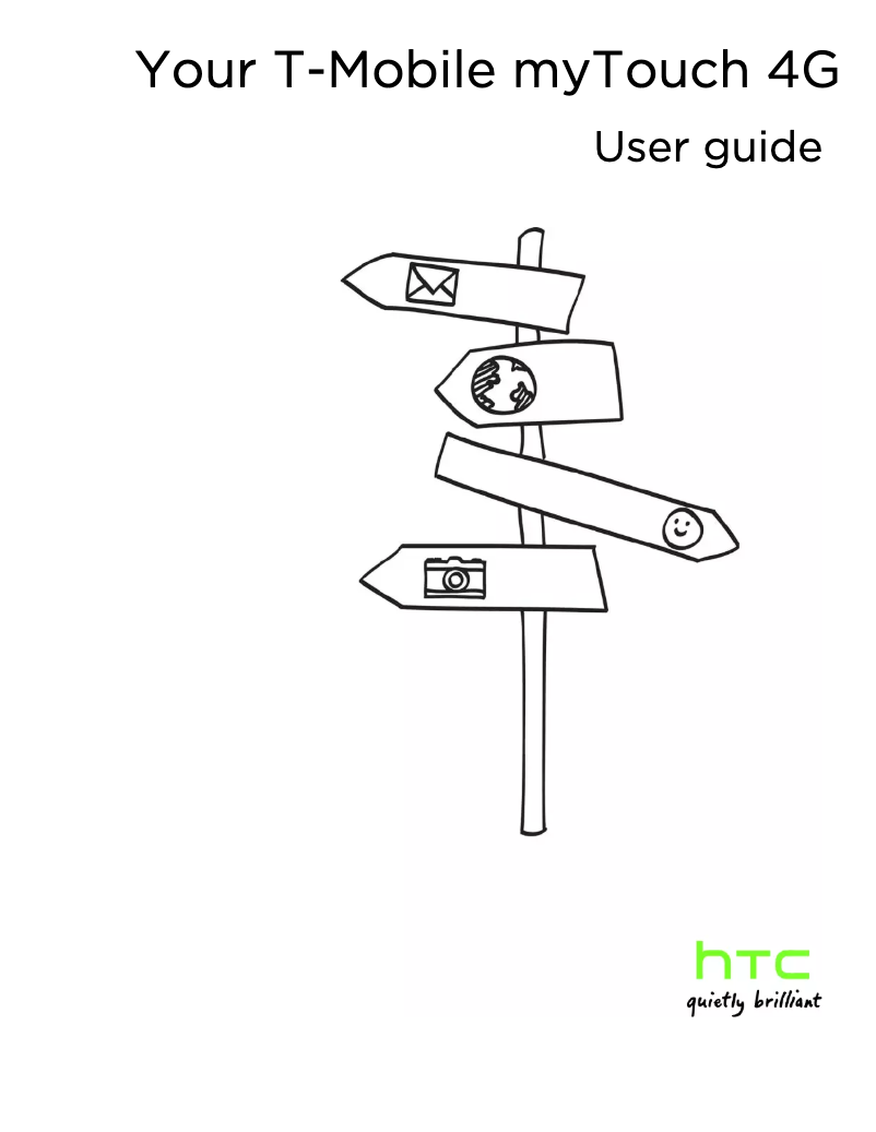 Page 1 de la notice Manuel utilisateur HTC myTouch 4G