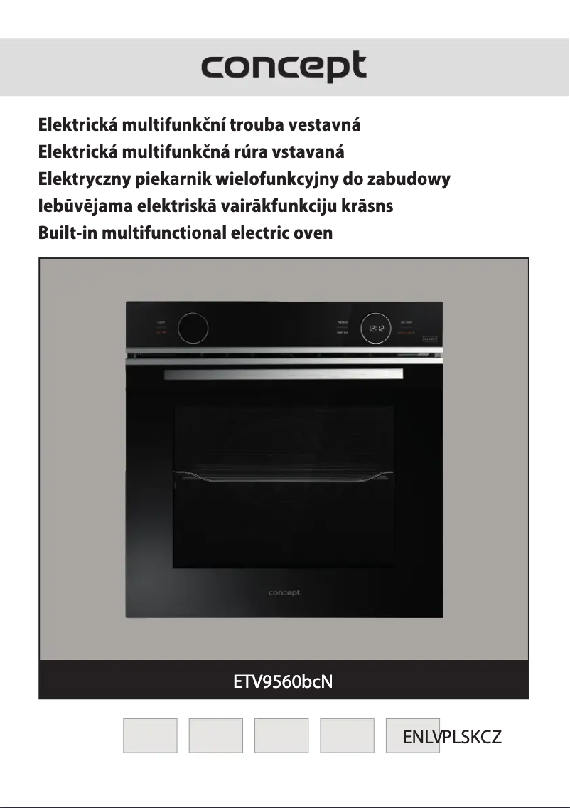 Page 1 de la notice Manuel utilisateur Concept ETV9560bcN