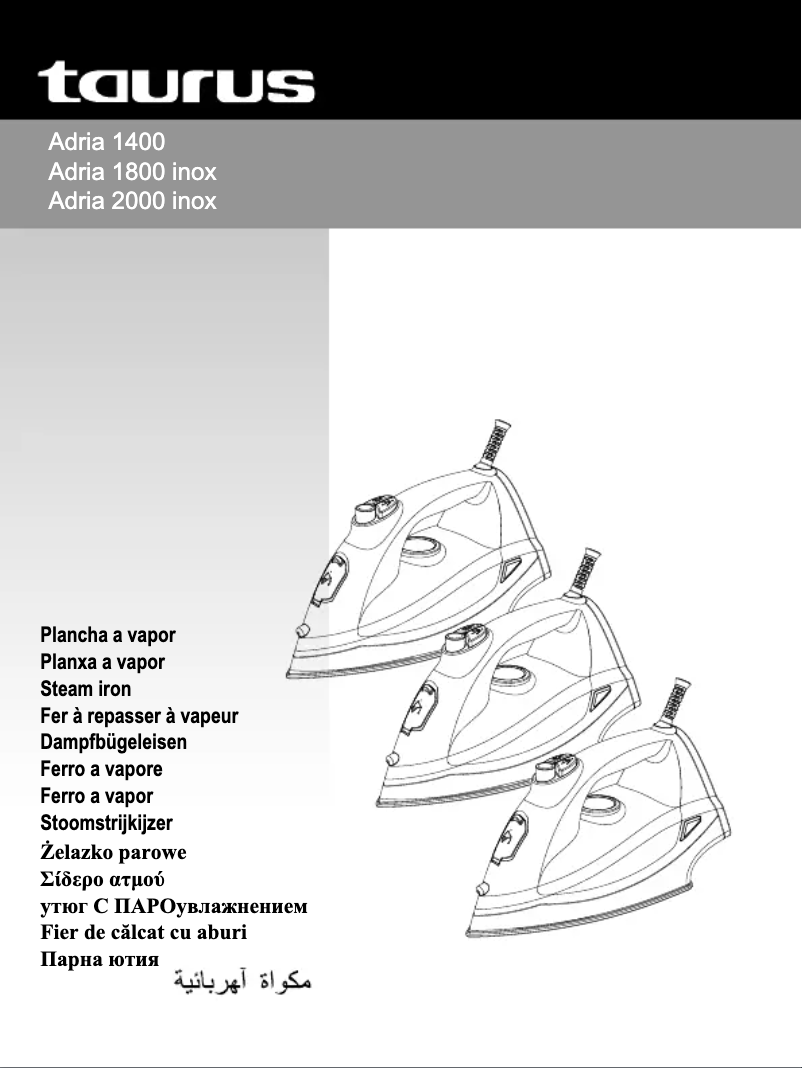 Page n°1 - Manuel utilisateur Taurus 2000 INOX