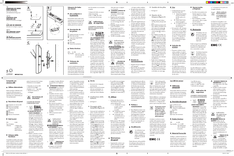 Image de la première page du manuel de l'appareil Z29981