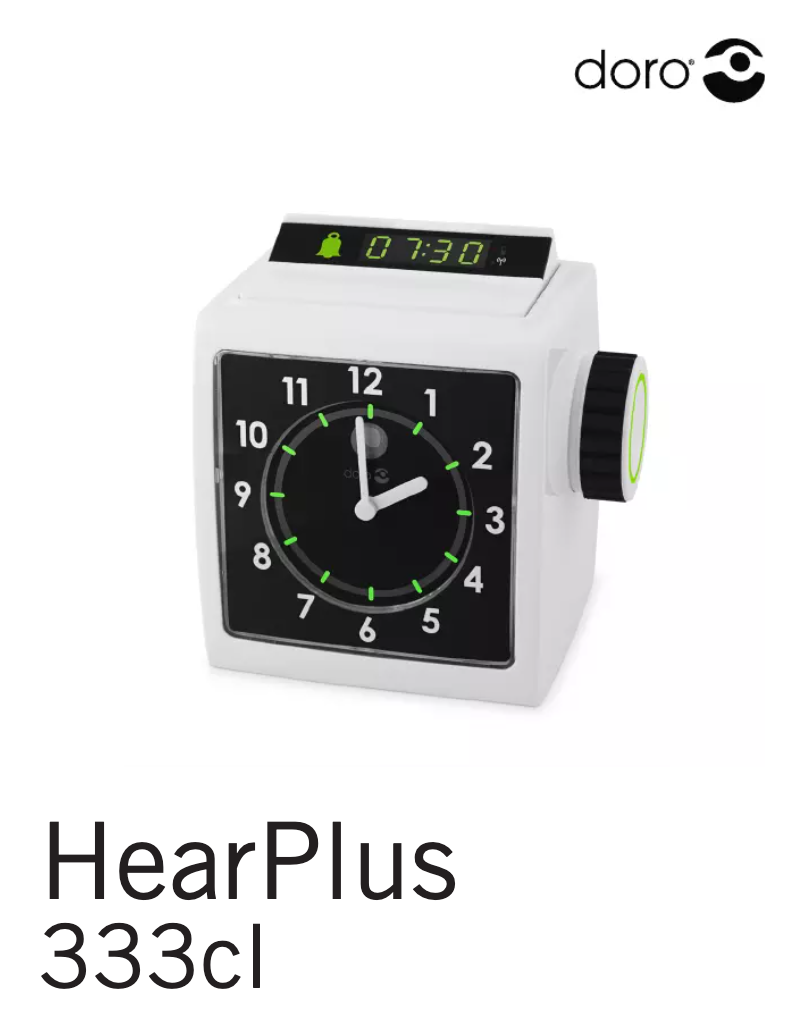 Page 1 de la notice Manuel utilisateur Doro HearPlus 333cl