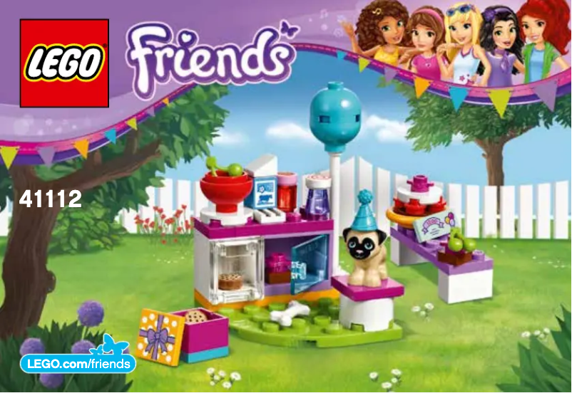 Page 1 de la notice Manuel utilisateur Lego Friends 41112