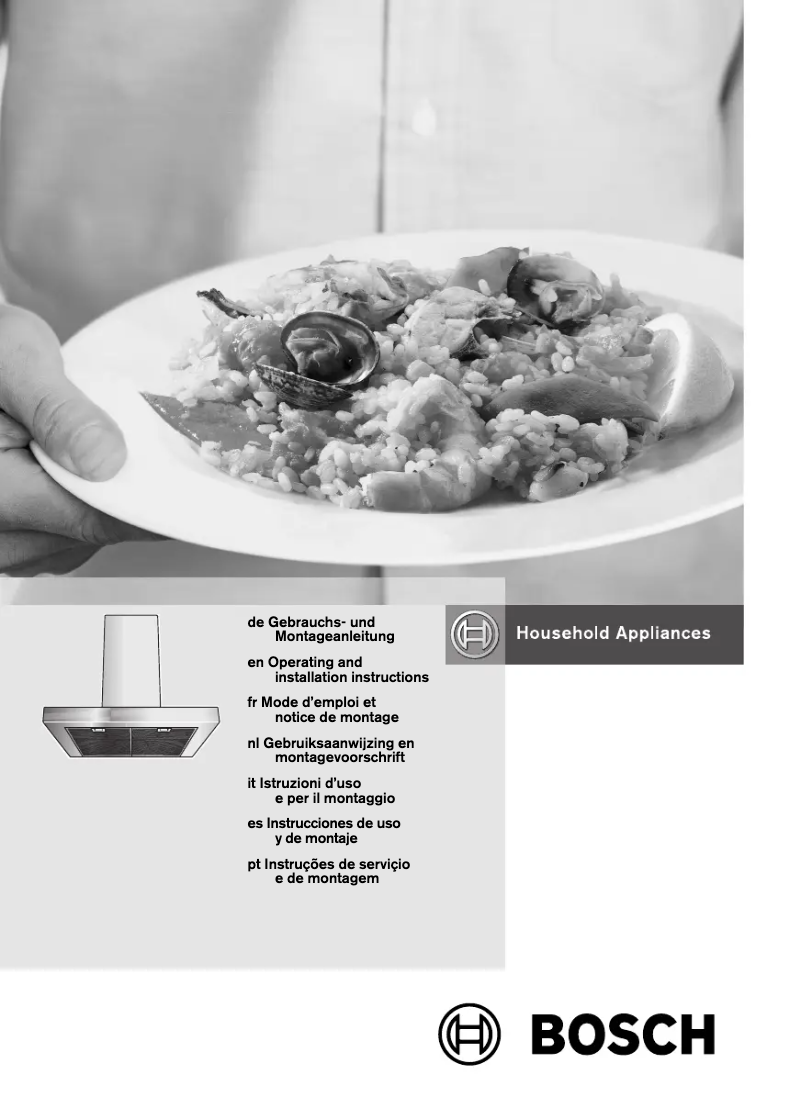 Page n°1 - Manuel utilisateur Bosch DWB092760