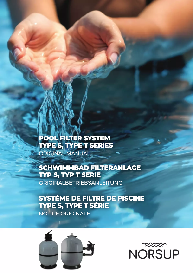 Page 1 de la notice Manuel utilisateur Norsup Type T