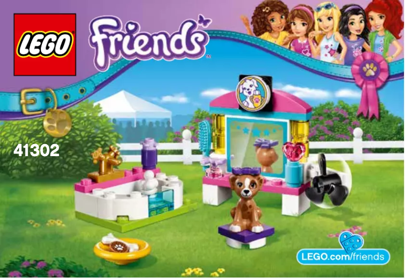 Page n°1 - Manuel utilisateur Lego Friends 41302