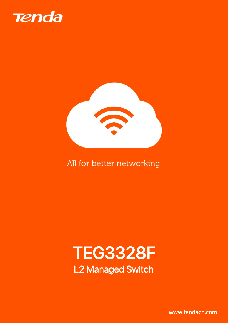 Page n°1 - Fiche technique Tenda TEG3328F