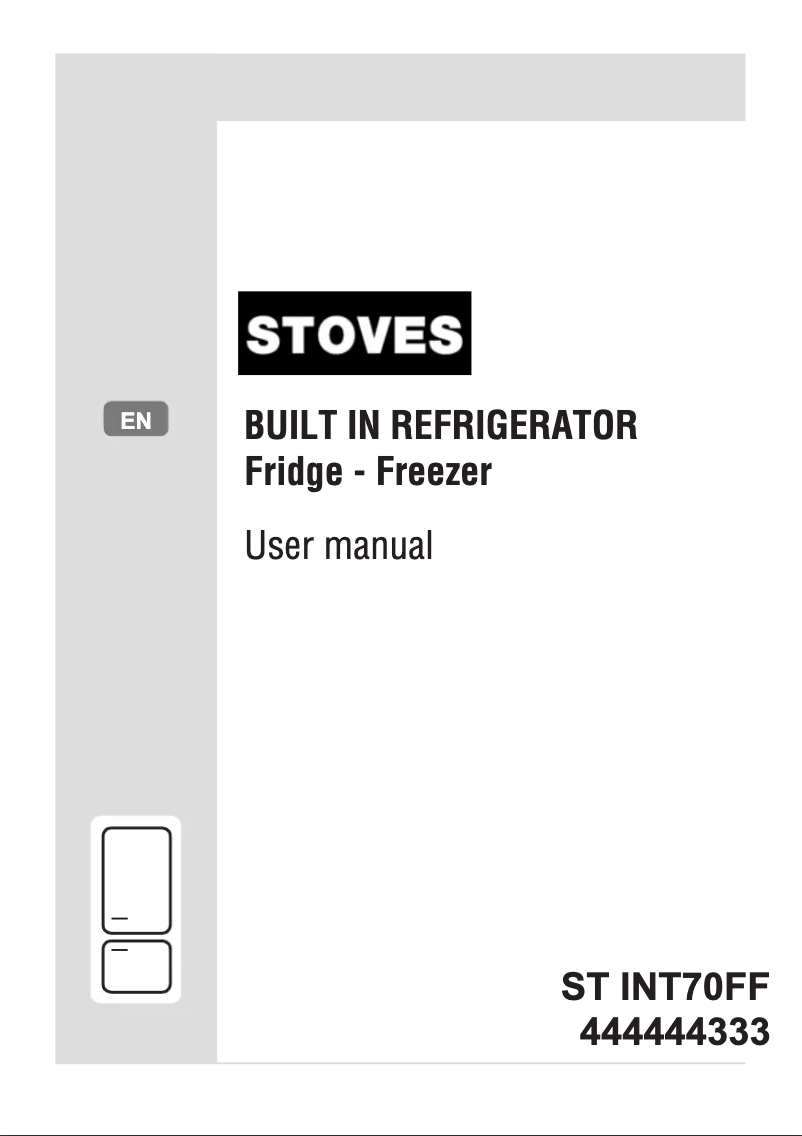 Image de la première page du manuel de l'appareil INT70FF