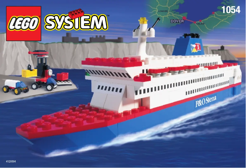 Page n°1 - Manuel utilisateur Lego P&O STENAFÆRGE