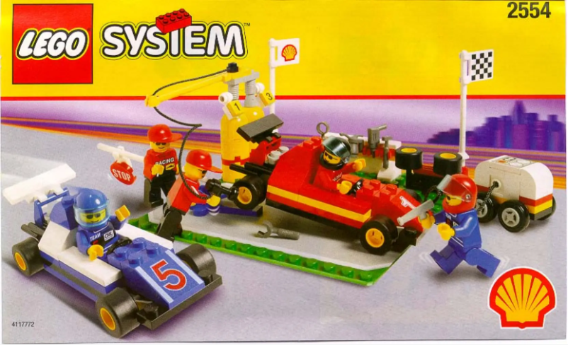 Image de la première page du manuel de l'appareil PIT STOP RACING