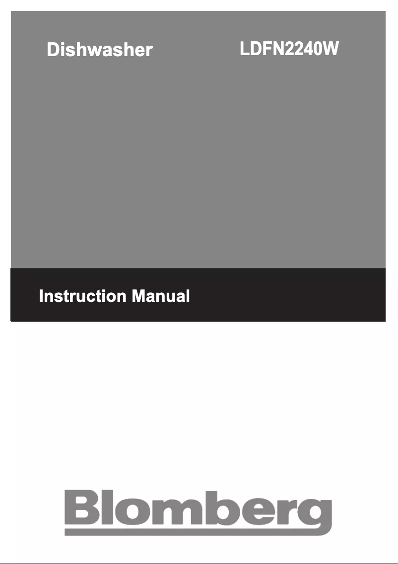 Page 1 de la notice Manuel utilisateur Blomberg LDFN 2240 W