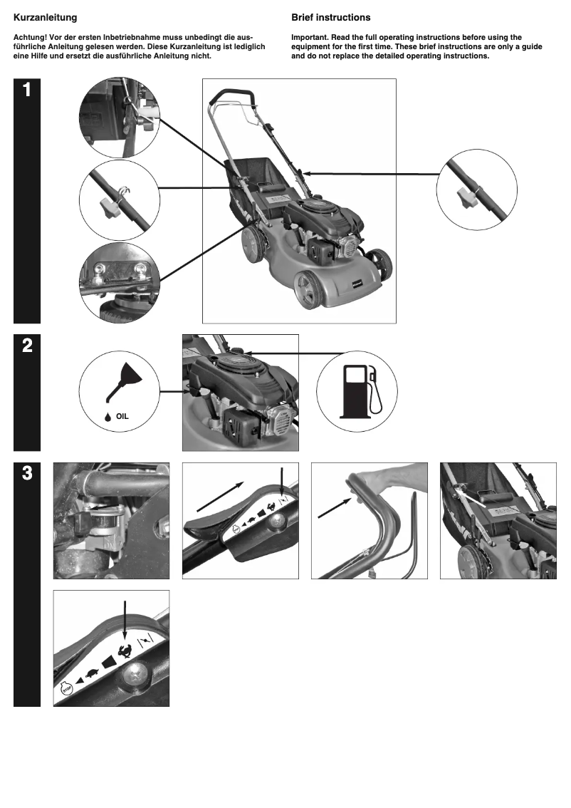 Page 1 de la notice Manuel utilisateur Einhell BG-PM 46/1 S