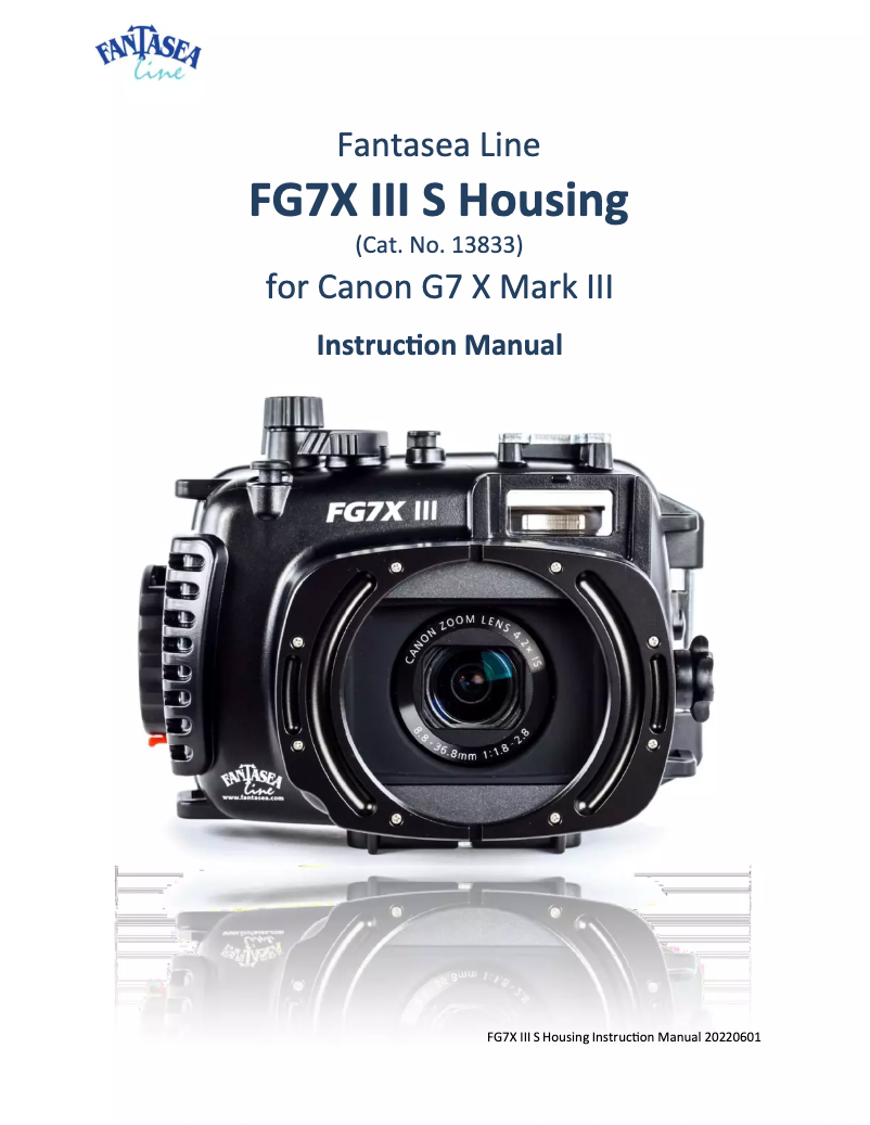 Page 1 de la notice Manuel utilisateur Fantasea Line FG7X III S