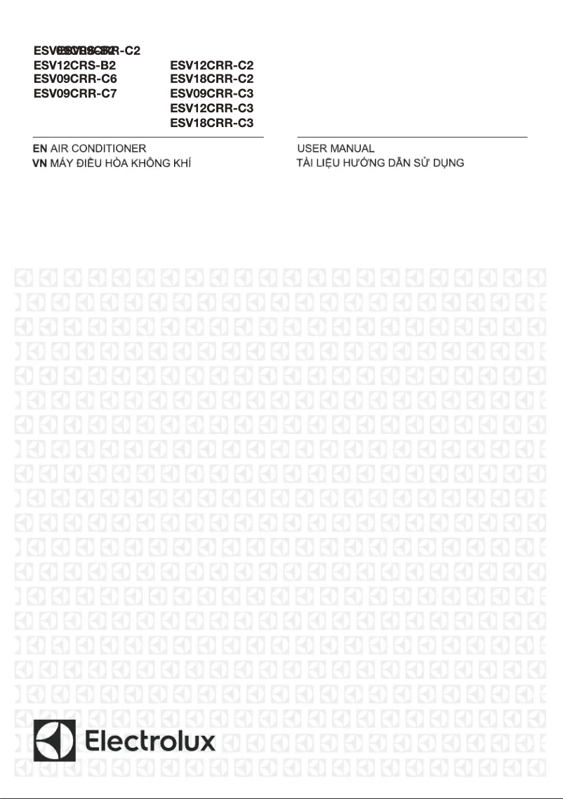 Page 1 de la notice Manuel utilisateur Electrolux ESV12CRS-B2