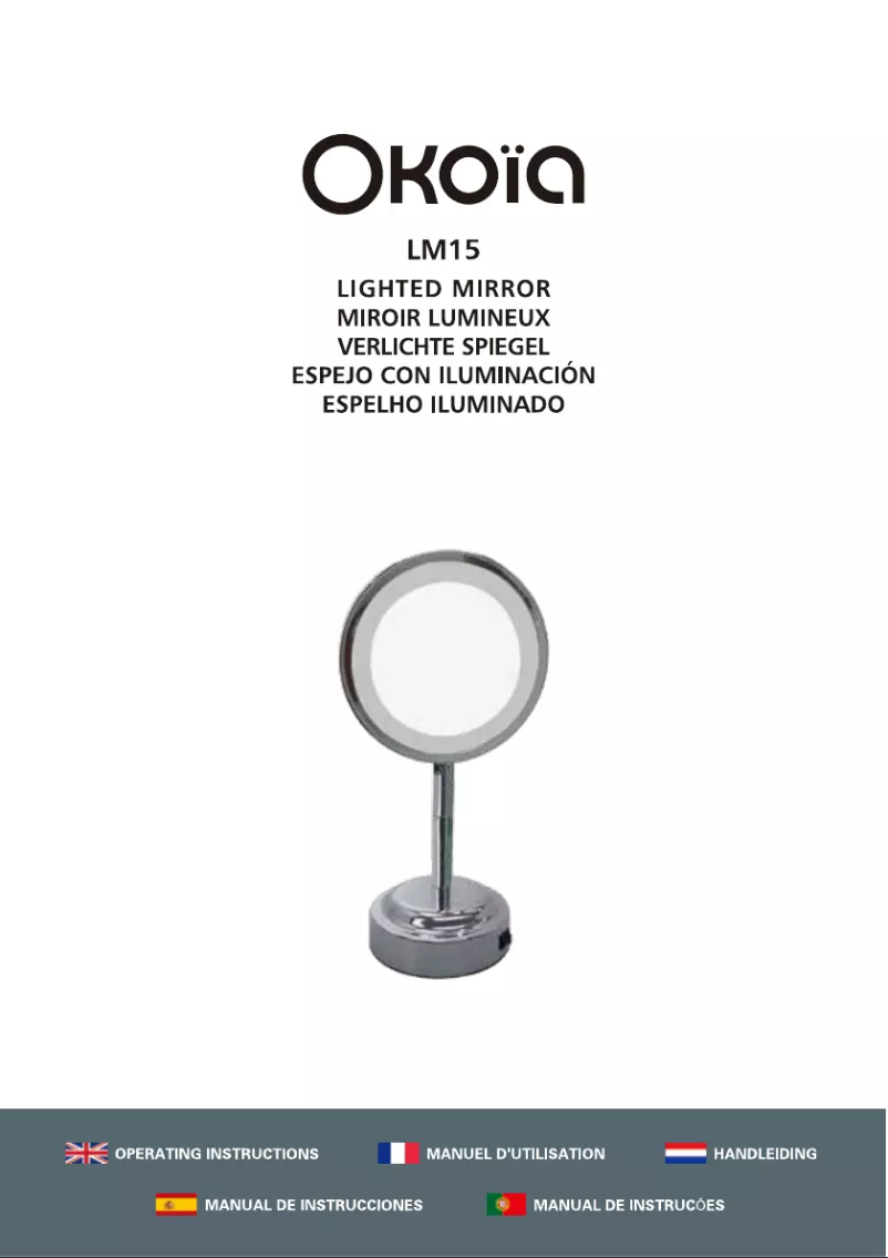 Page n°1 - Manuel utilisateur OKOIA LM15