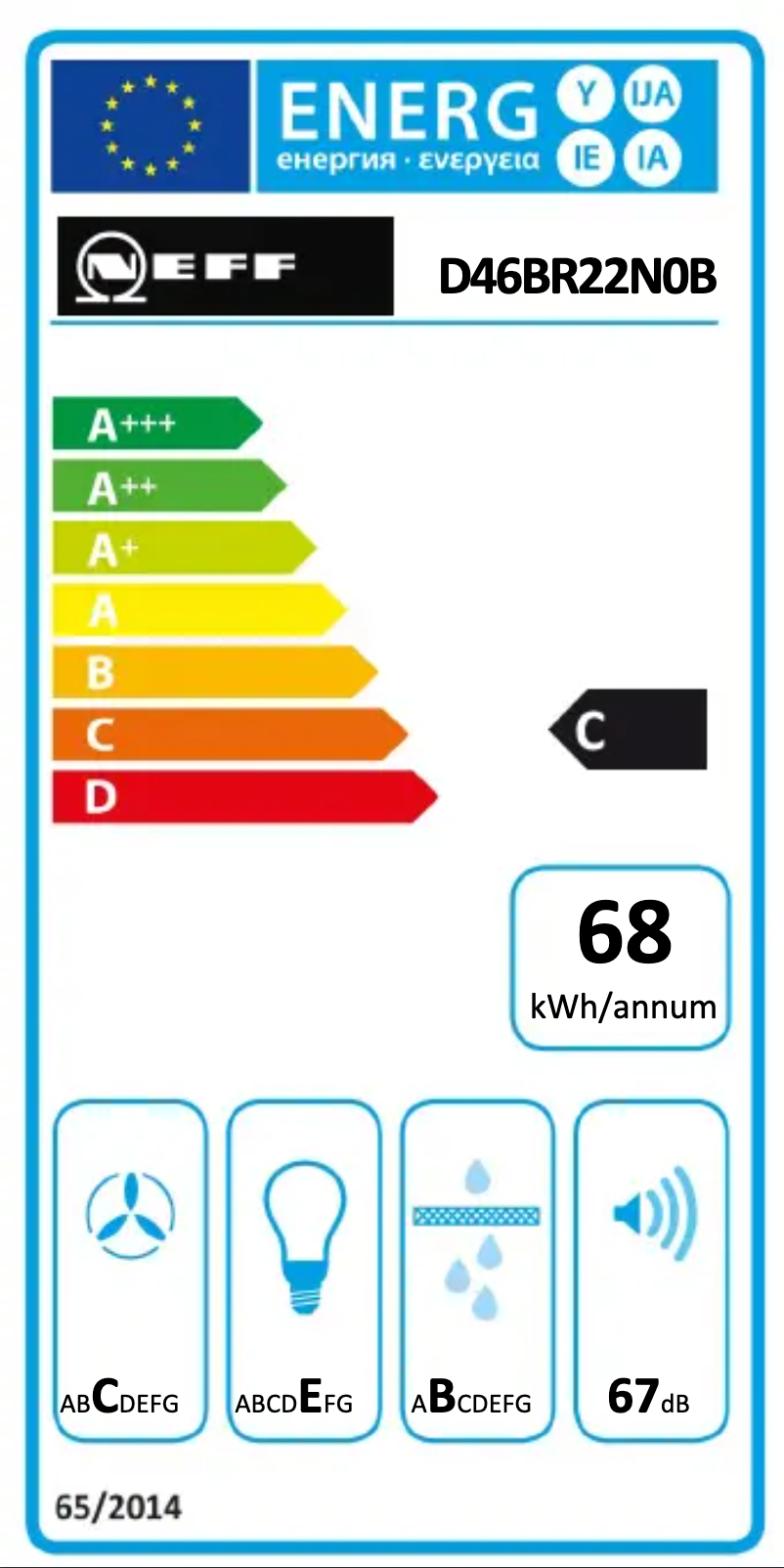 Image de la première page du manuel de l'appareil D46BR22N0B