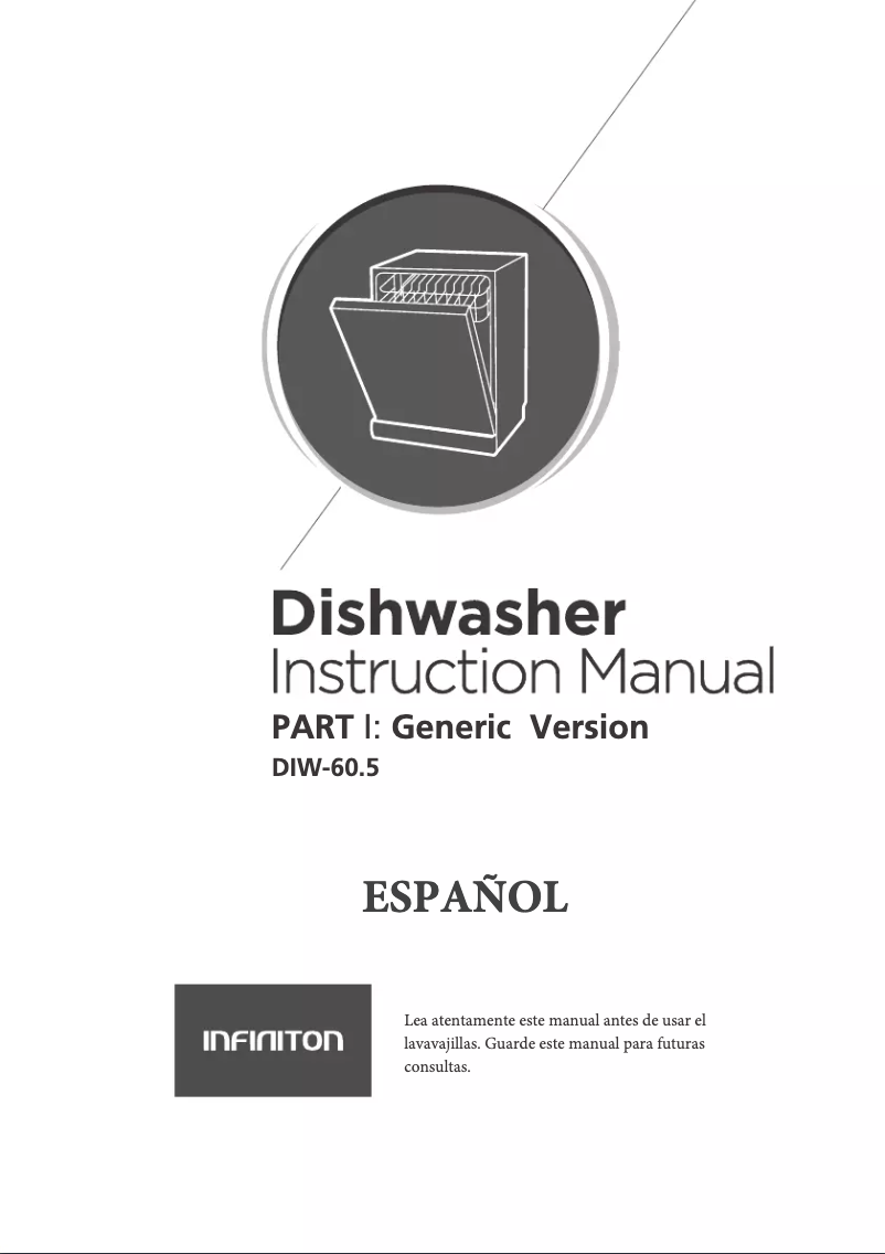 Page n°1 - Manuel utilisateur Infiniton DIW-60.5