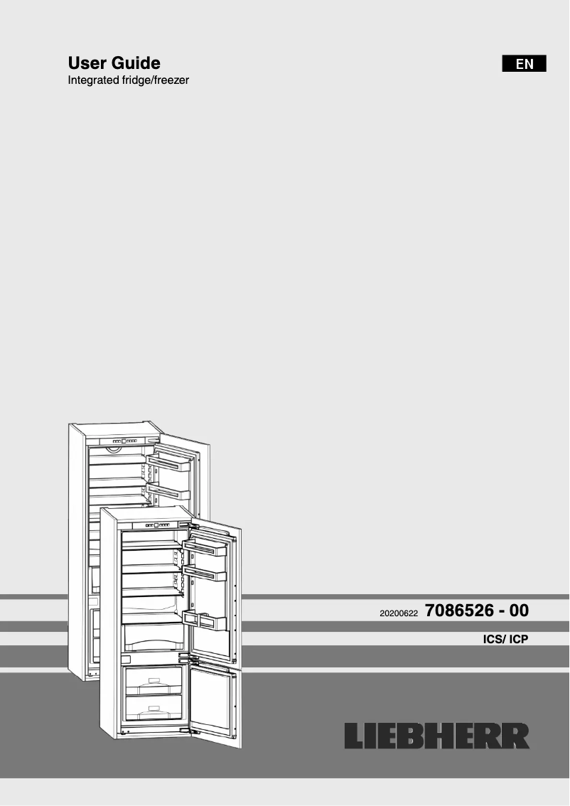 Page n°1 - Manuel utilisateur Liebherr ICP 3324 Comfort
