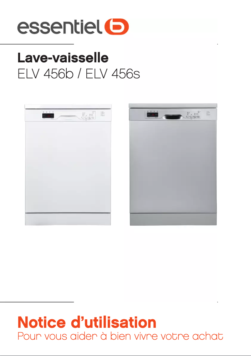 Página 1 del manual Manual de usuario Essentiel B ELV 456s