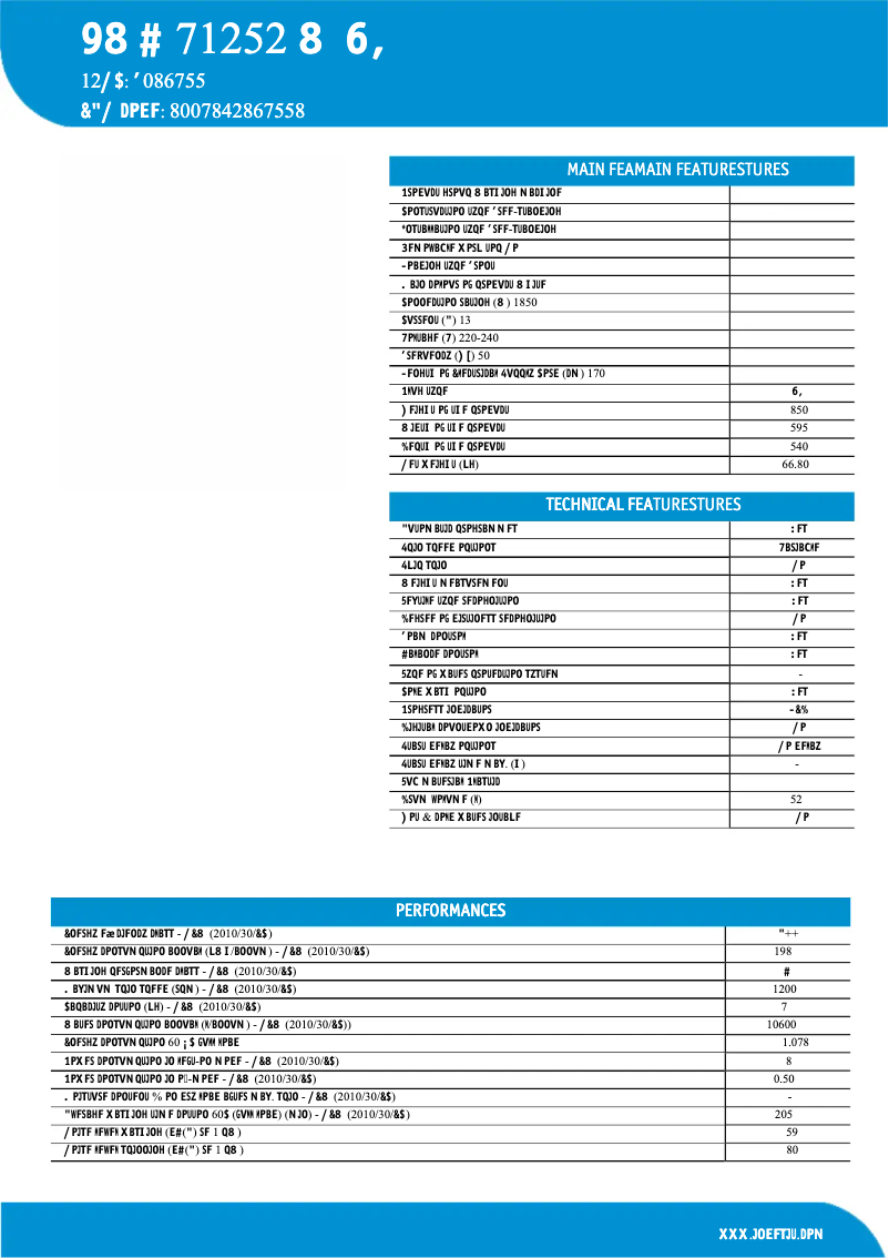 Page 1 de la notice Fiche technique Indesit XWB 71252 W UK