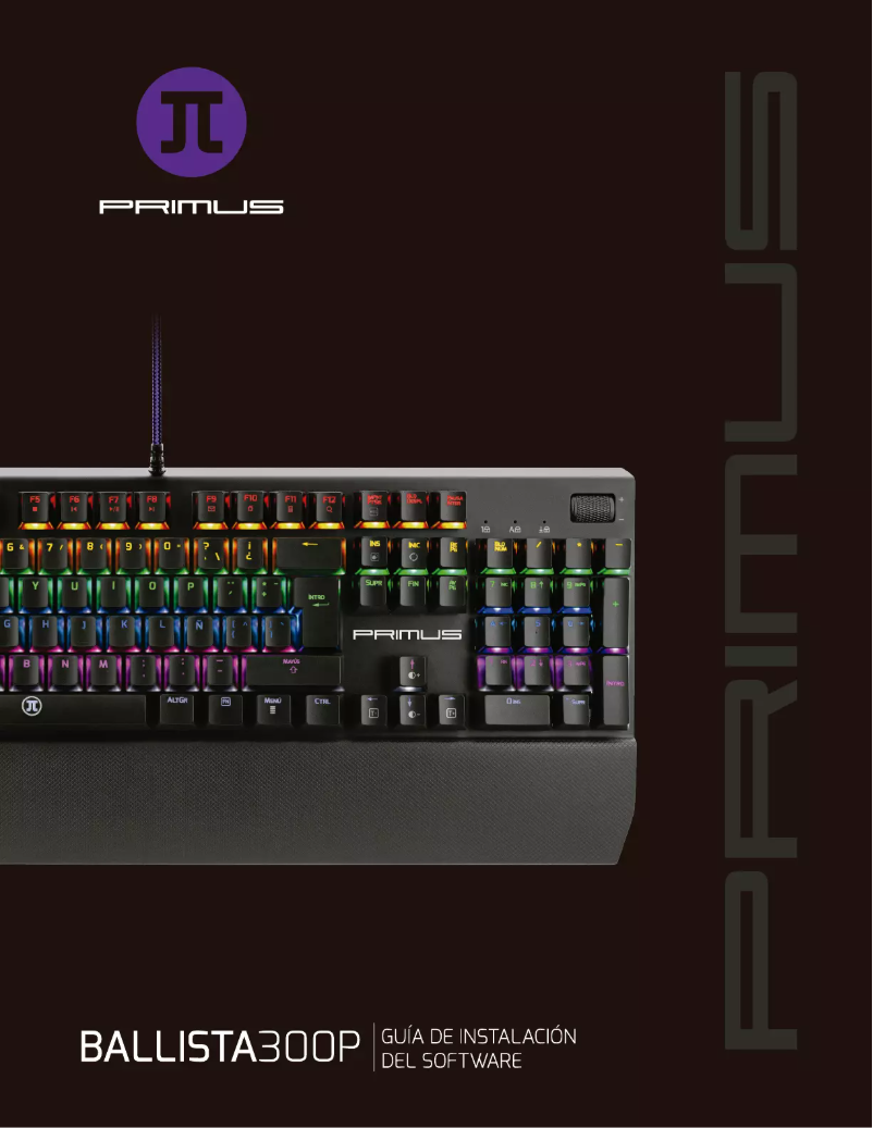 Página 1 del manual Manual de usuario Primus Ballista 300P