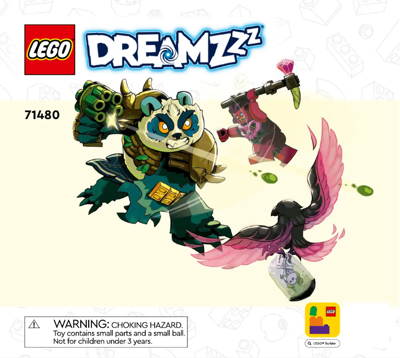 Página 1 del manual Manual de usuario Lego DREAMZzz 71480