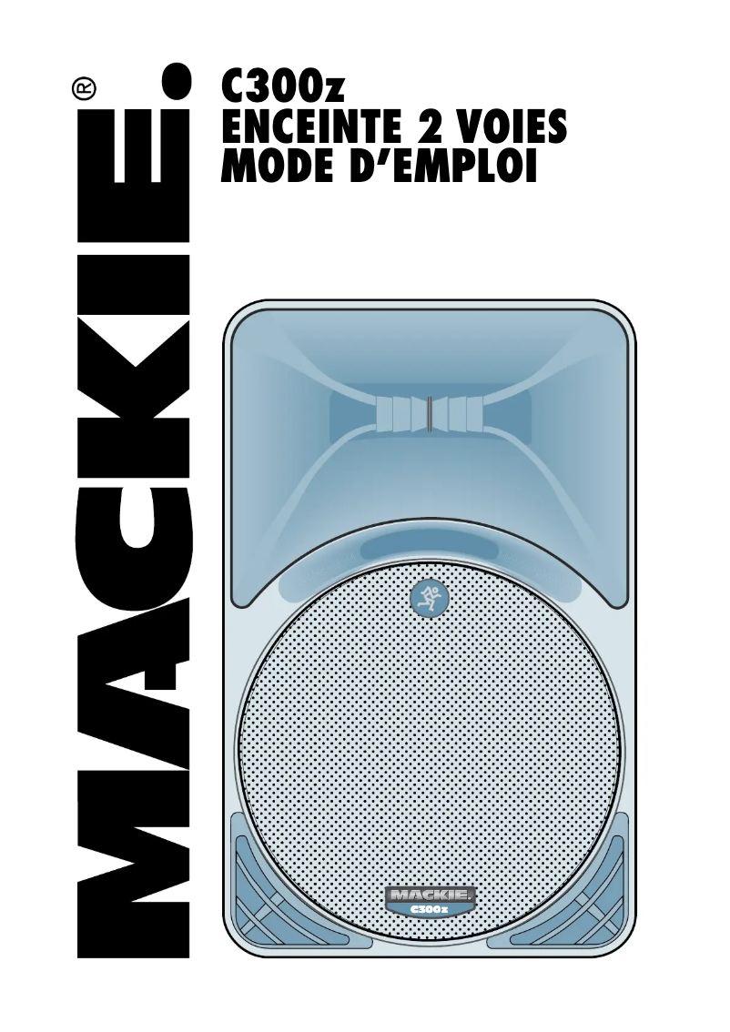 Image de la première page du manuel de l'appareil C300Z