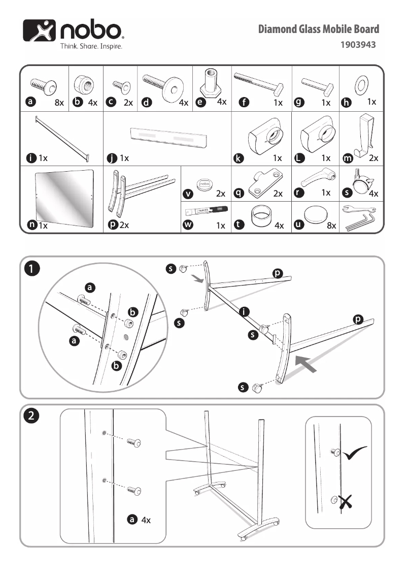 Page n°1 - Manuel utilisateur Nobo Diamond 1903943