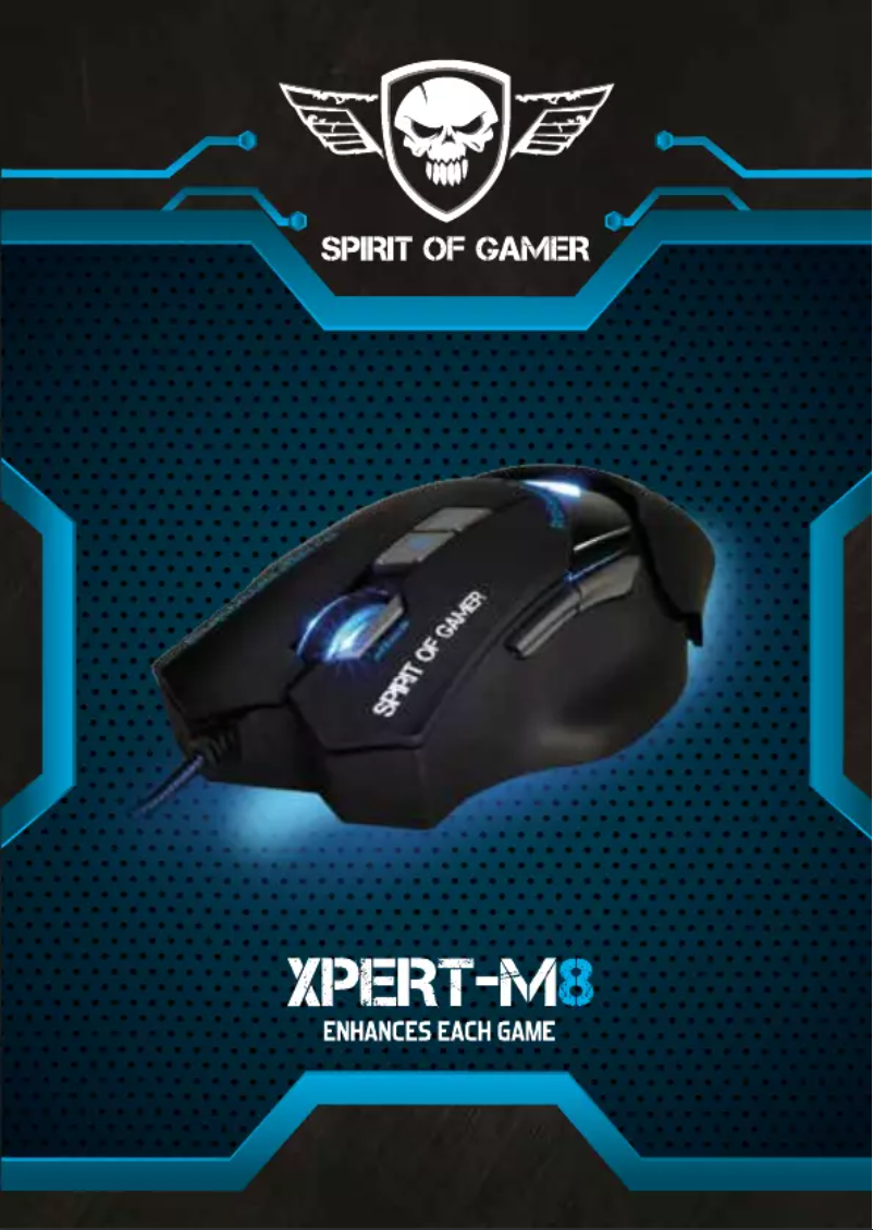 Página 1 del manual Manual de usuario Spirit of Gamer XPERT-M8