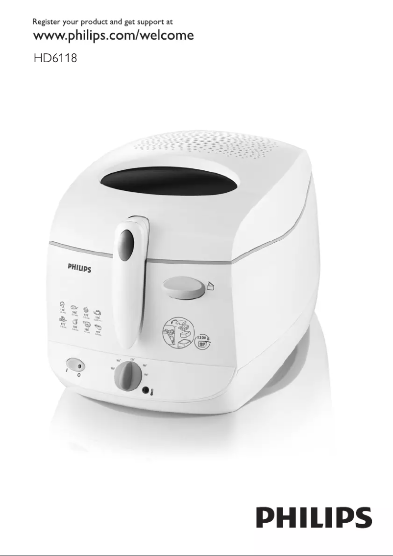 Página 1 del manual Manual de usuario Philips HD6118