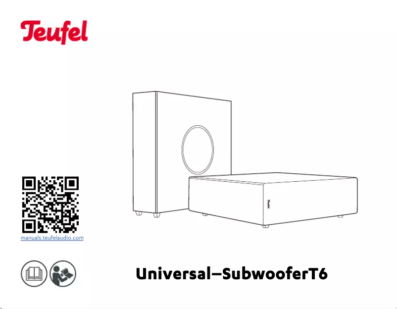 First page image of the manual for T6