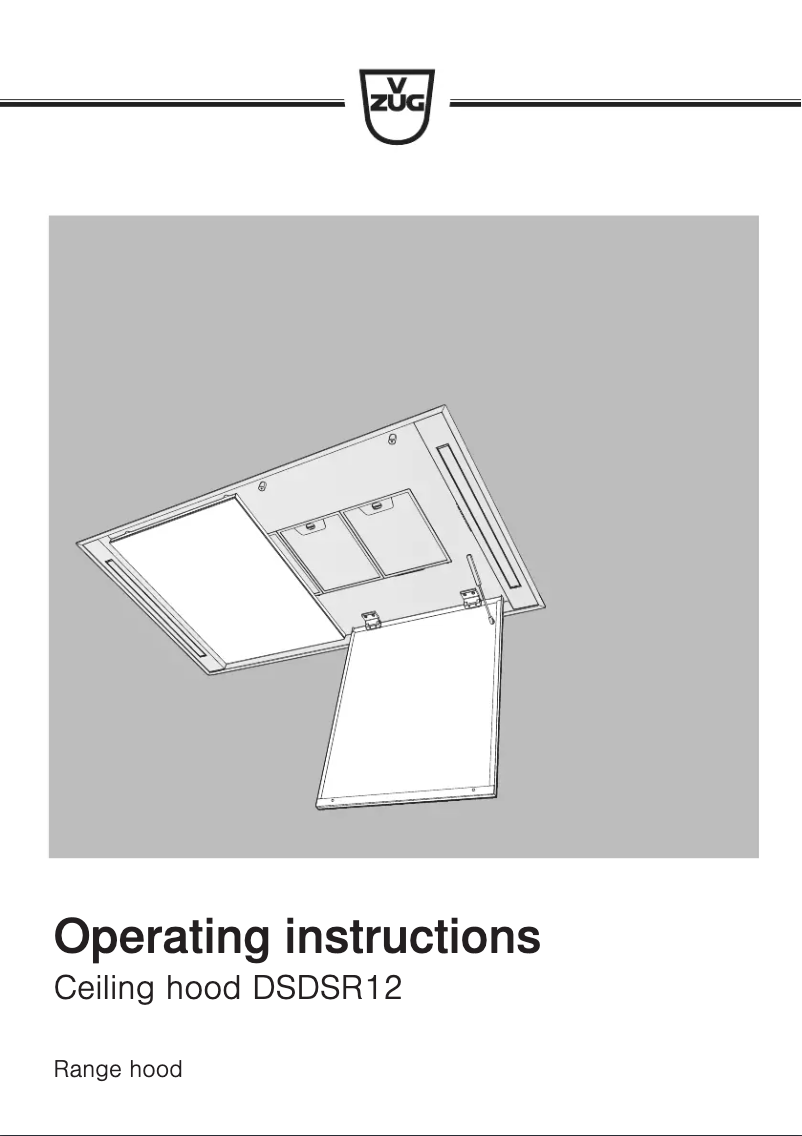 First page image of the manual for DSDSR12g