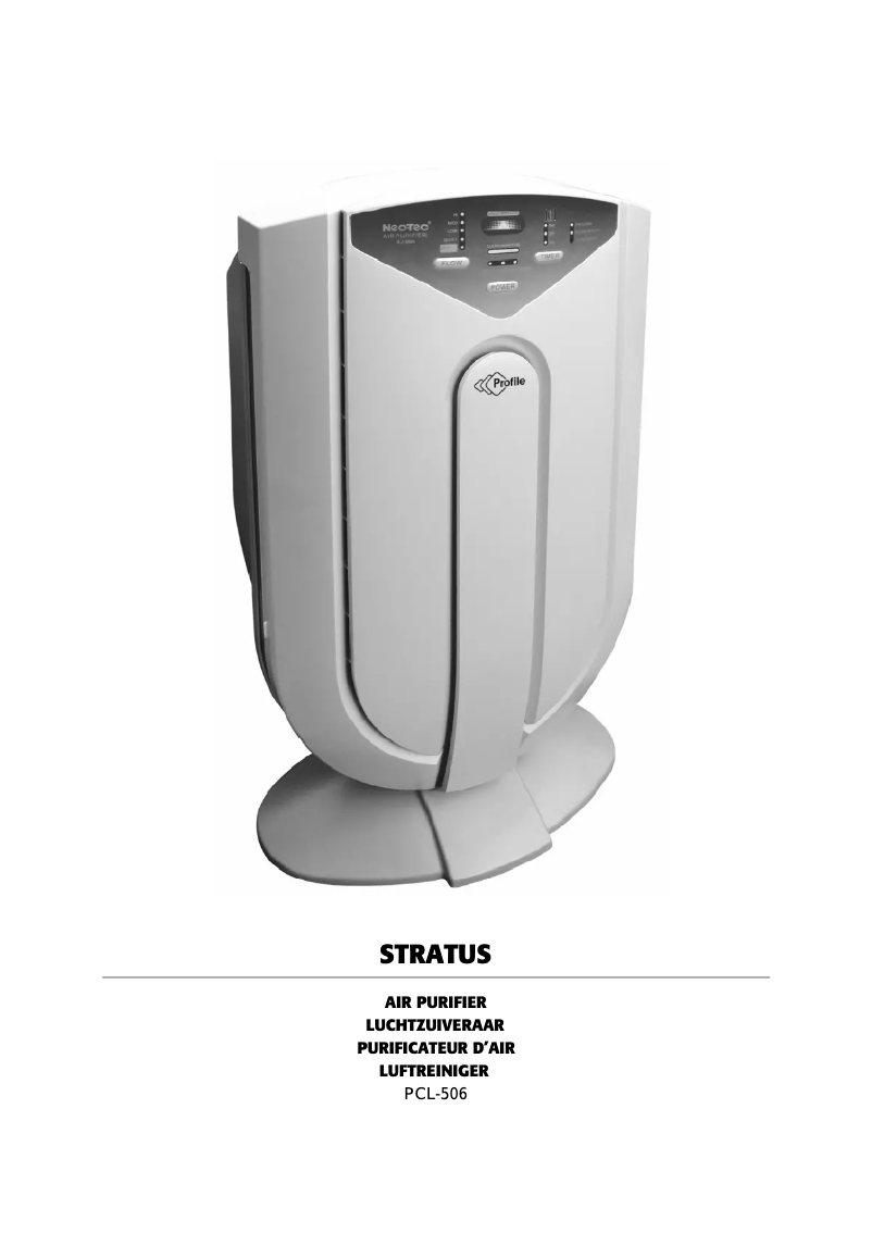 Página 1 del manual Manual de usuario Profile Stratus PCL-506